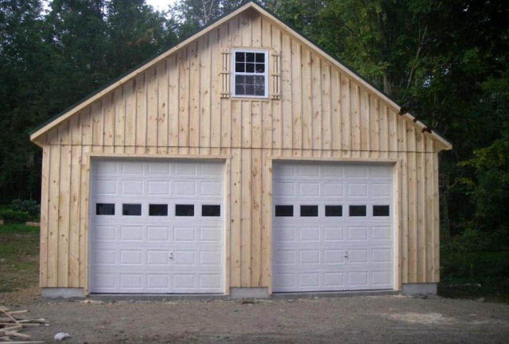 Custom Board & Batten One & Two Story Garages Lancaster County Barns